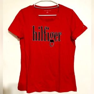 Tommy Hilfinger Red Tshirt Size S/P New